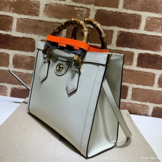 First bag ru Diana small tote Gucci bag 0722